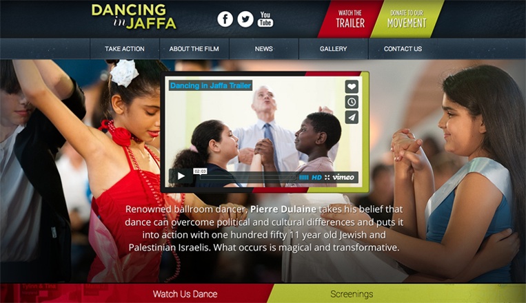 Dancing in Jaffa Website