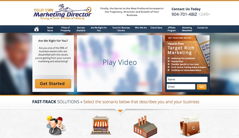 Your Own Marketing Director Website
