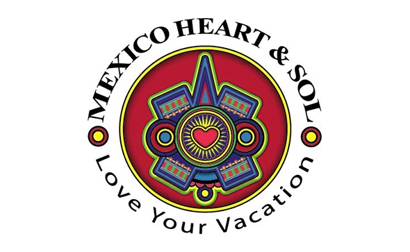 Mexico Heart and Sol Illustration